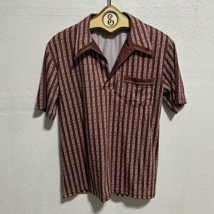 Men's Patterned Collar Shirt